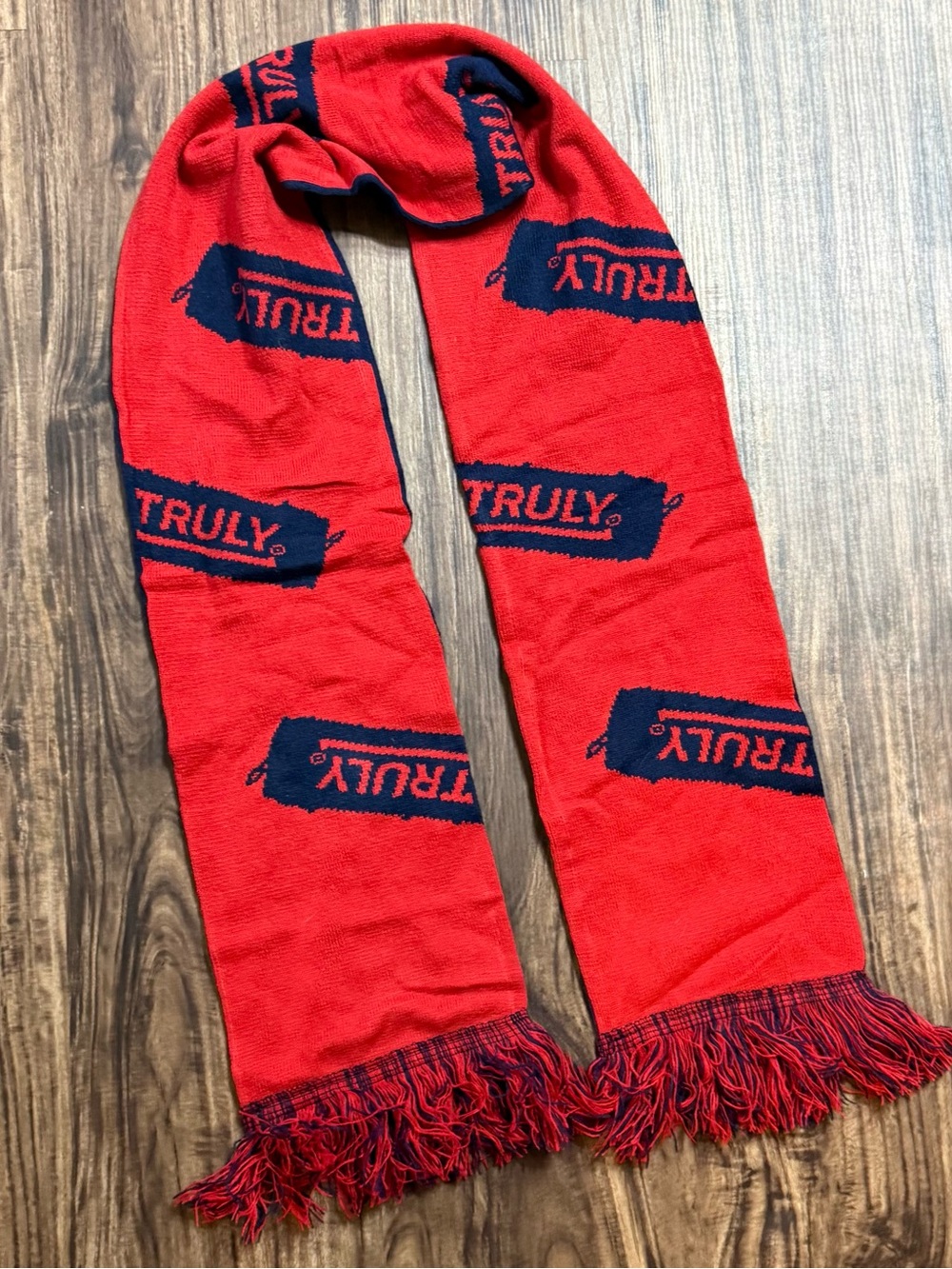 USA Soccer Scarf Truly Blue Red United for Flavor Winter Fall Women’s Unisex